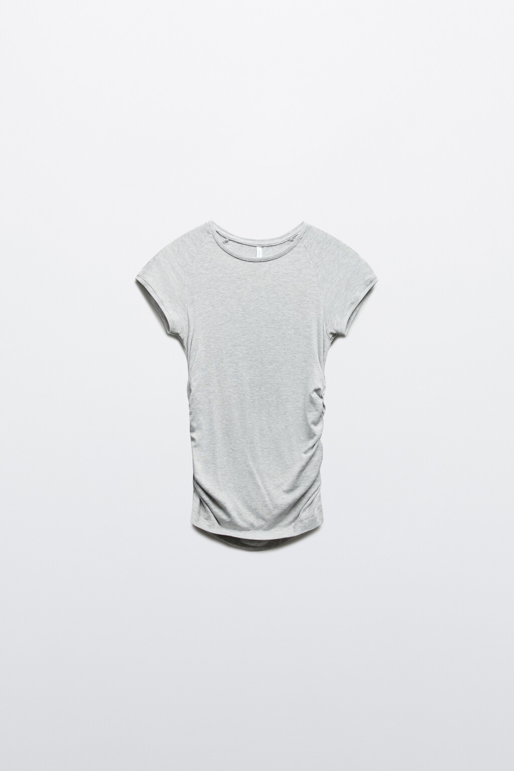 Футболка облегающая из вискозы - цвет серый - 1