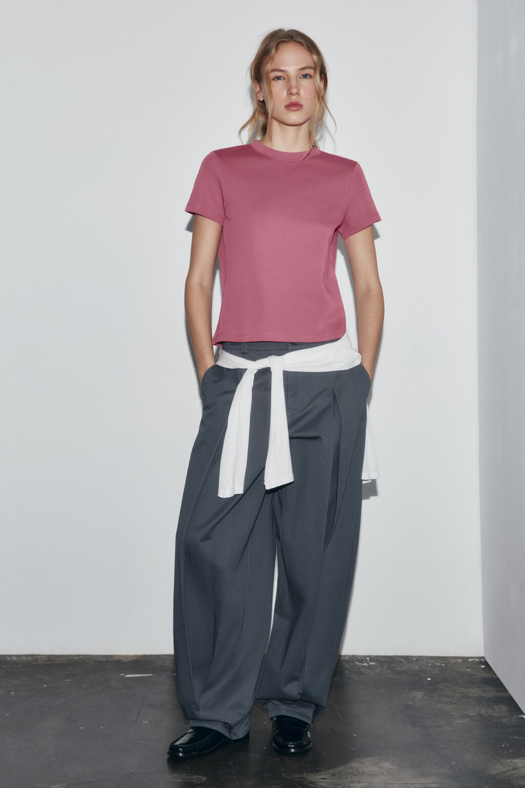 футболка базовая плотная - цвет розовый - 5