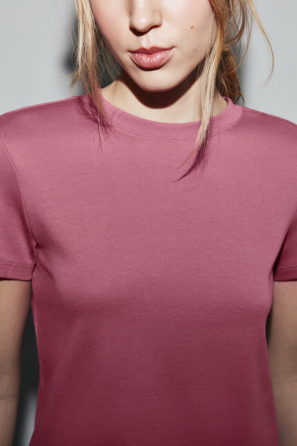 футболка базовая плотная - цвет розовый - 6