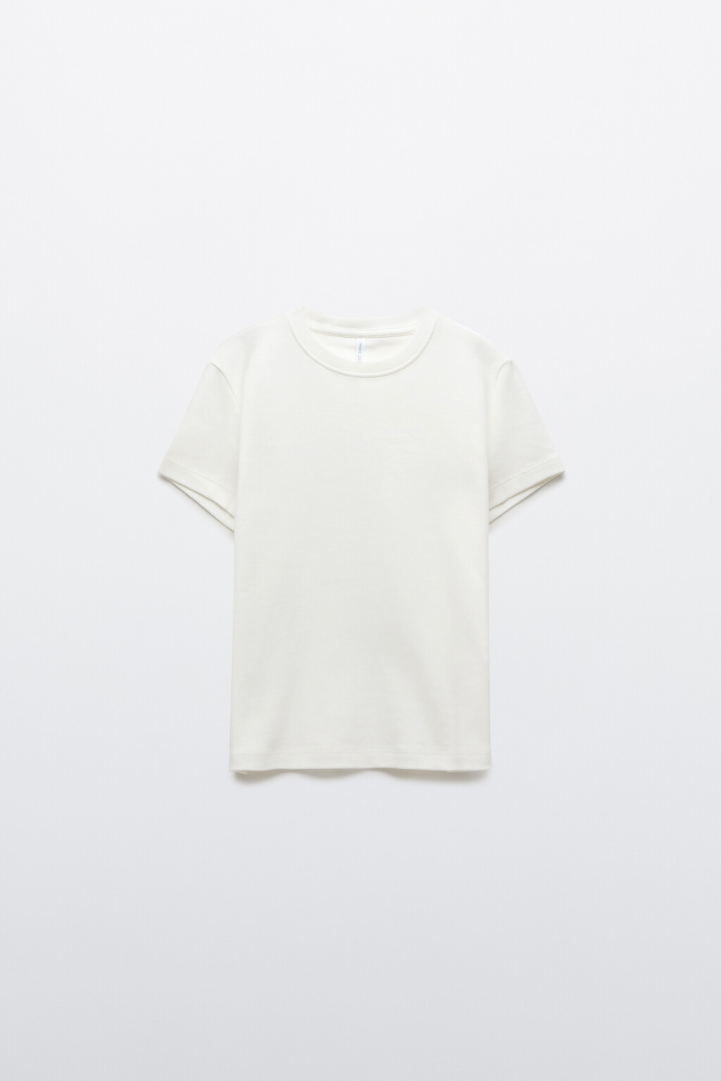 Футболка базовая oversize - цвет белый - 1