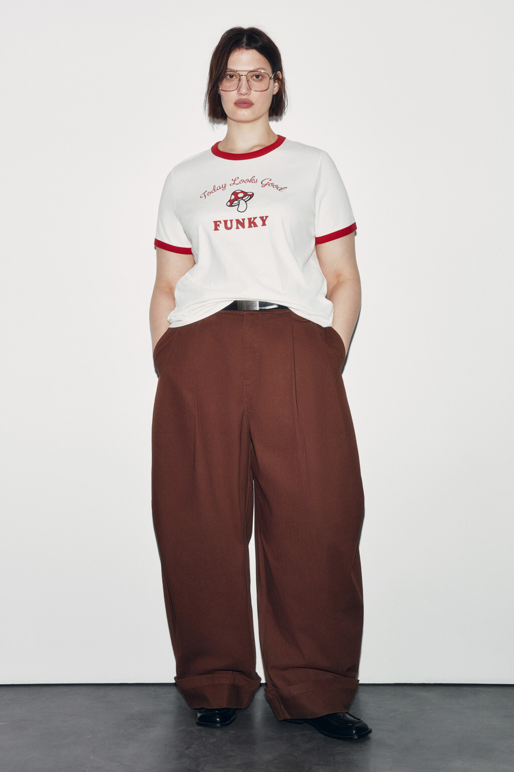 Футболка хлопковая с принтом - цвет белый - 4