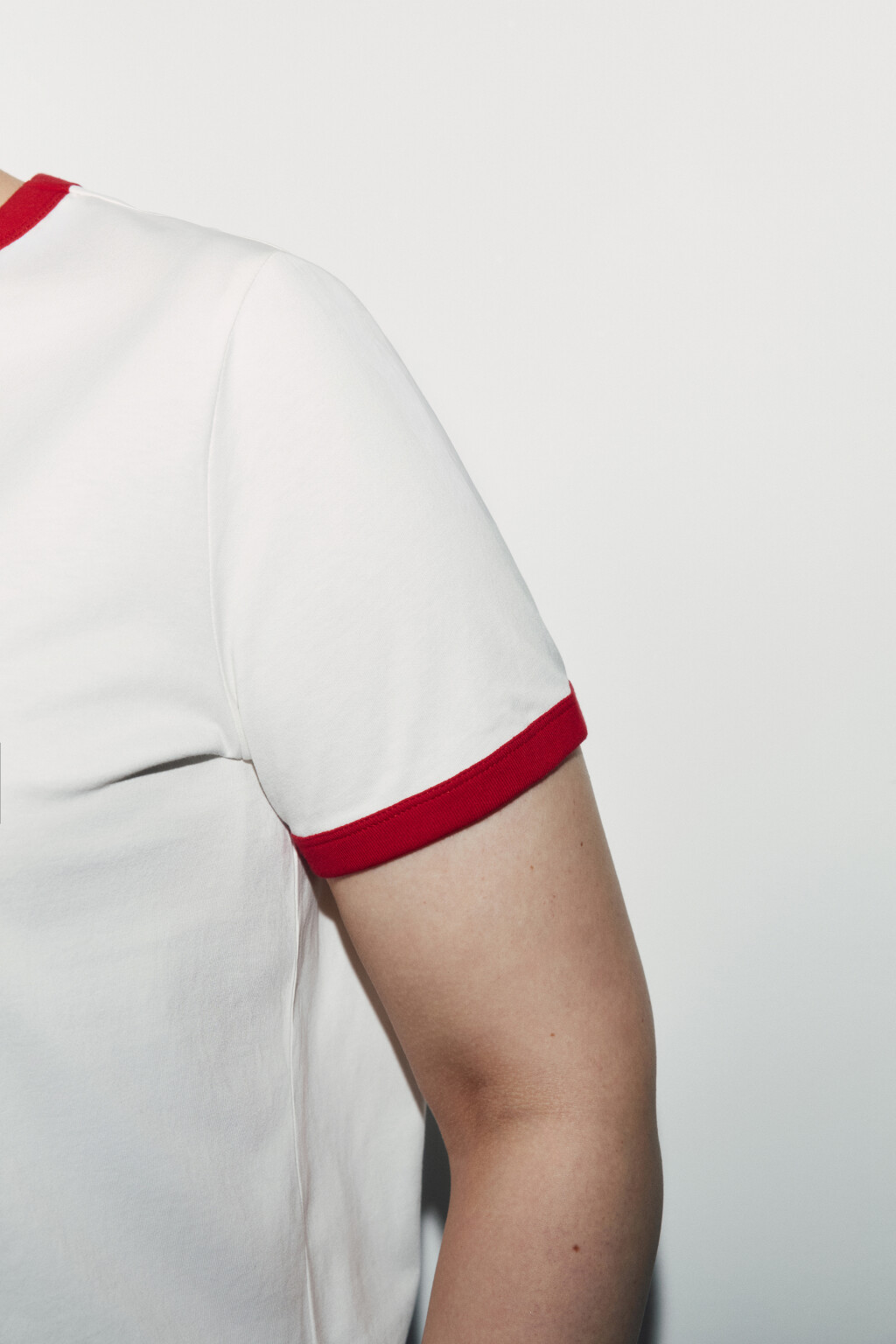 Футболка хлопковая с принтом - цвет белый - 6