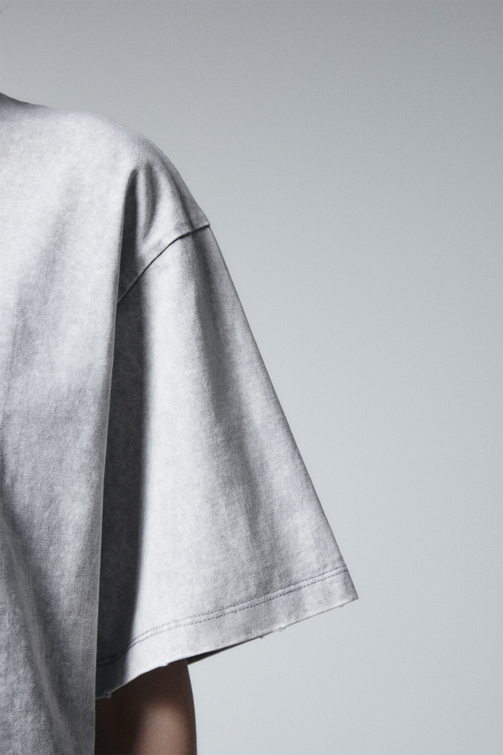 Футболка хлопковая oversize с принтом - цвет мультиколор - 6