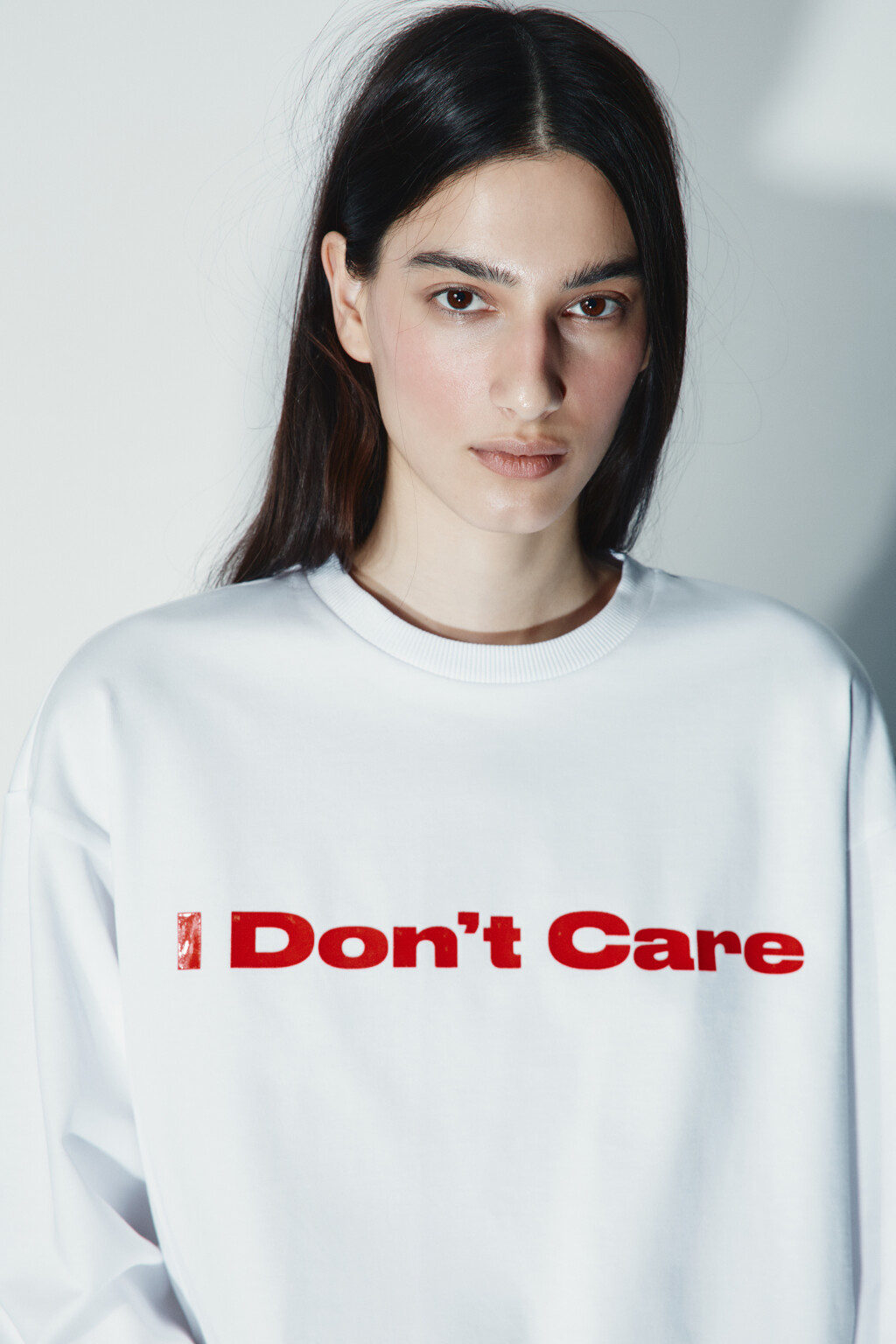 Лонгслив хлопковый с принтом - цвет белый - 5