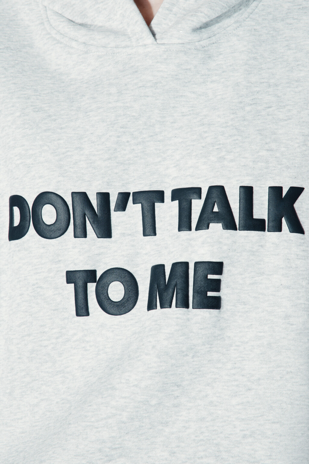 Худи утепленная с принтом - цвет серый - 6