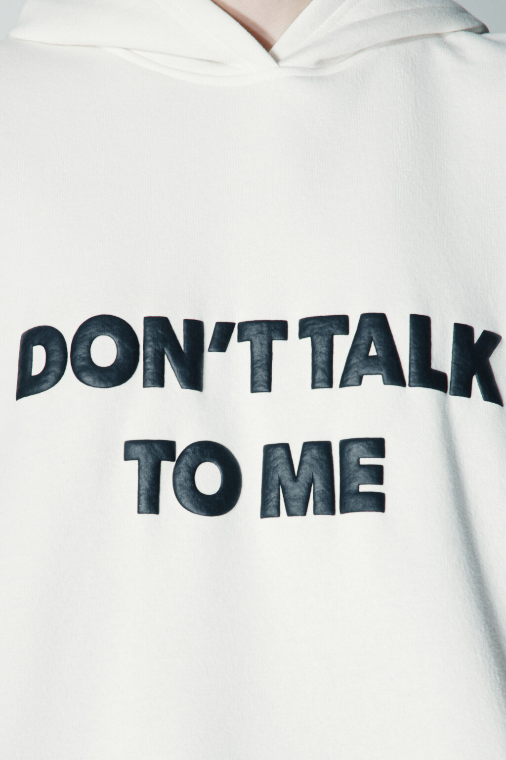 Худи утепленная с принтом - цвет бежевый - 7