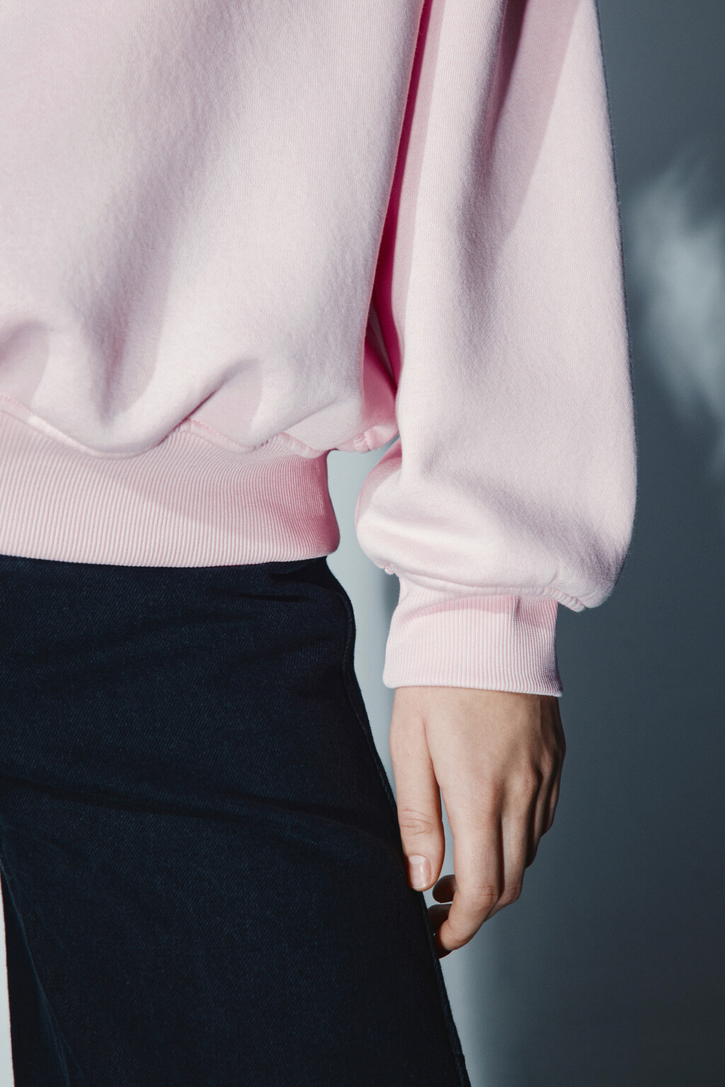 Худи утепленная с принтом - цвет розовый - 7