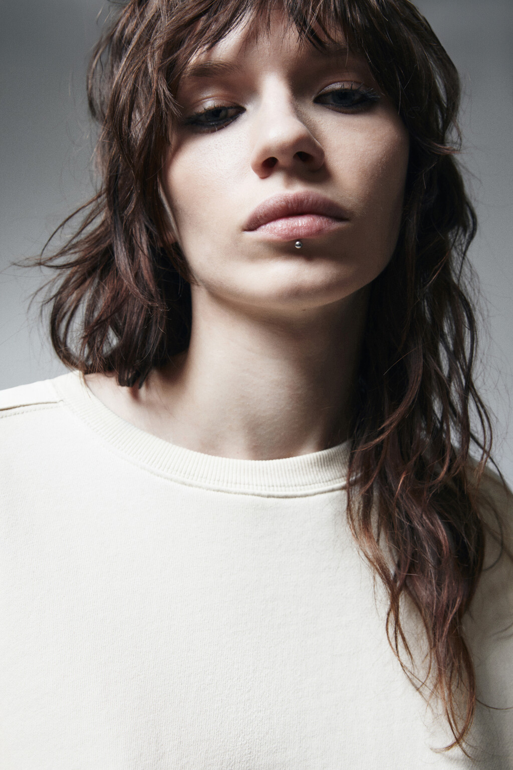 Свитшот с вареным эффектом - цвет бежевый - 5