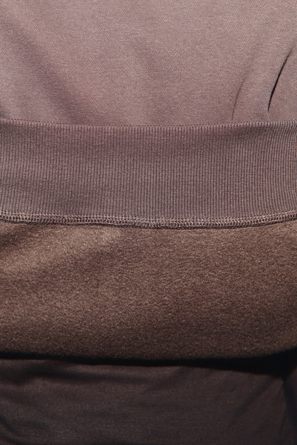 Худи-зипка с капюшоном из футера - цвет коричневый - 7