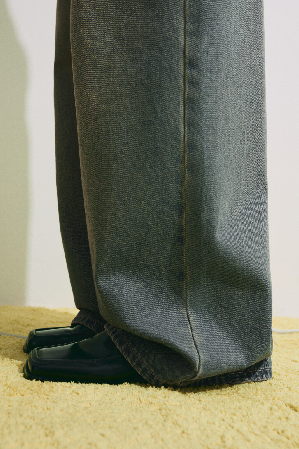 Джинсы baggy fit со средней посадкой - цвет синий - 7