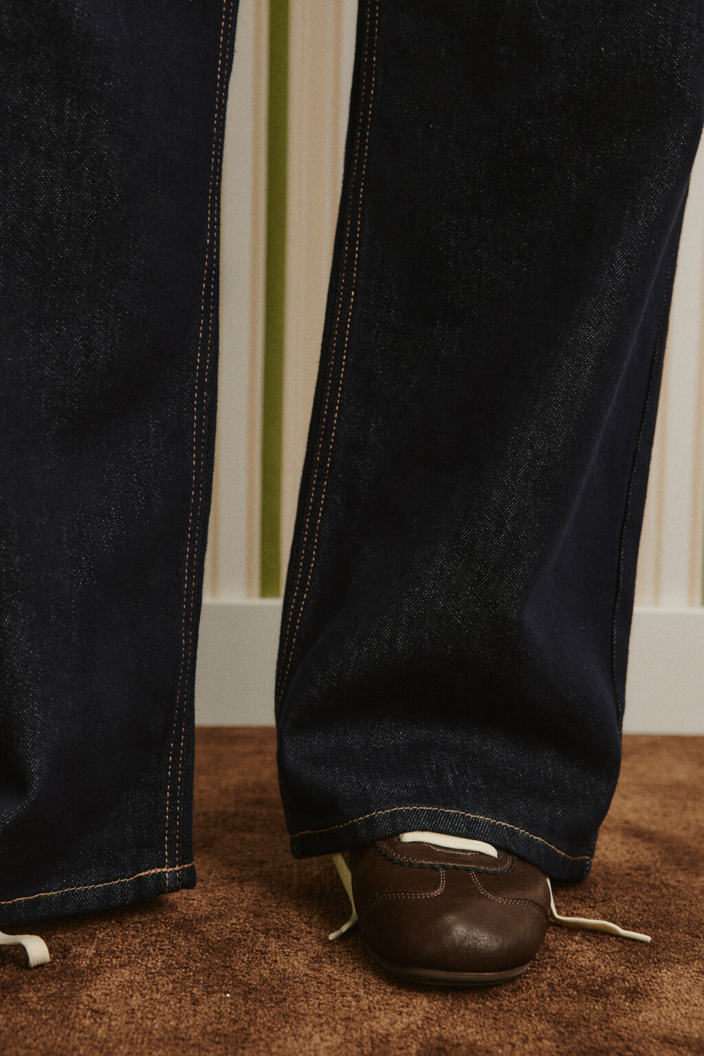 Джинсы straight fit со средней посадкой - цвет синий - 7