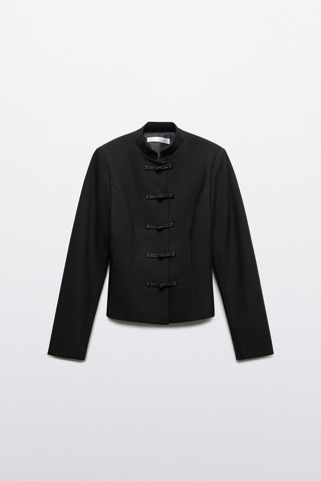 Жакет-доломан приталенный - цвет черный - 9