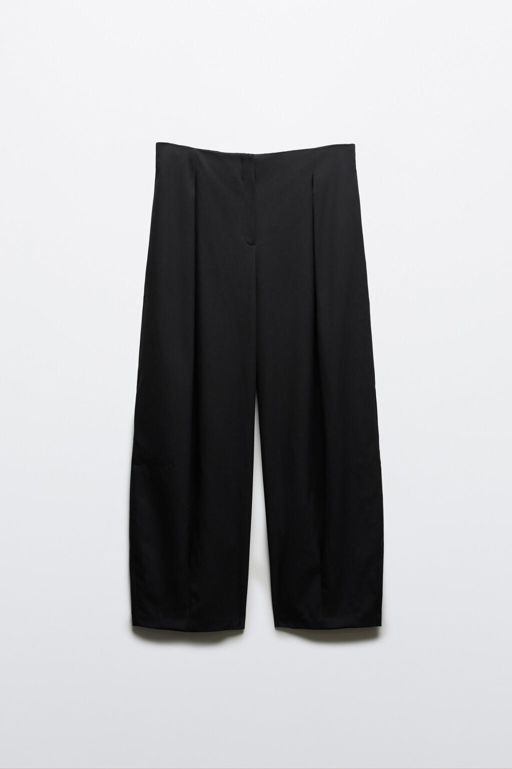 Брюки barrel fit со средней посадкой - цвет черный - 7