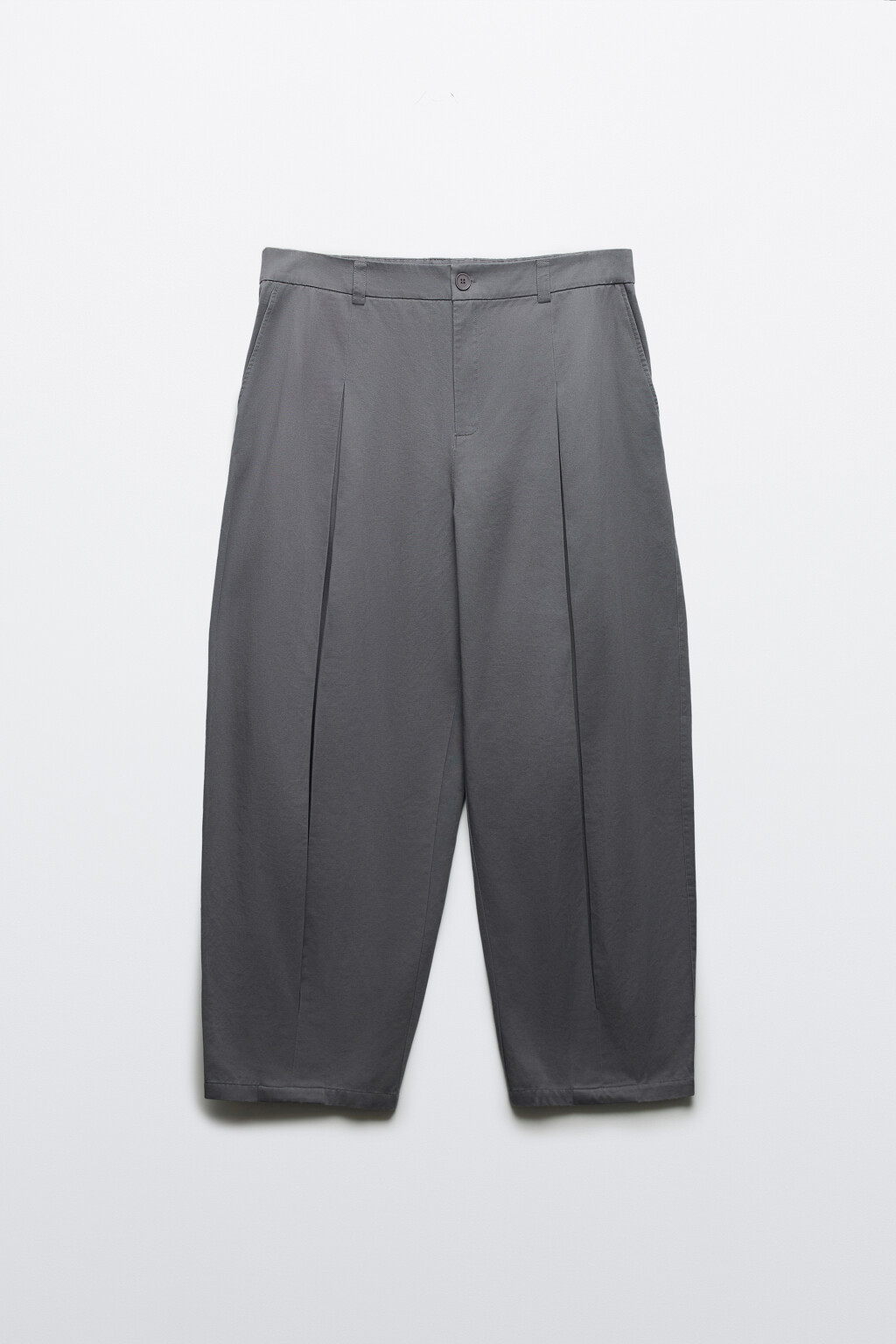 брюки женские - цвет серый - 1