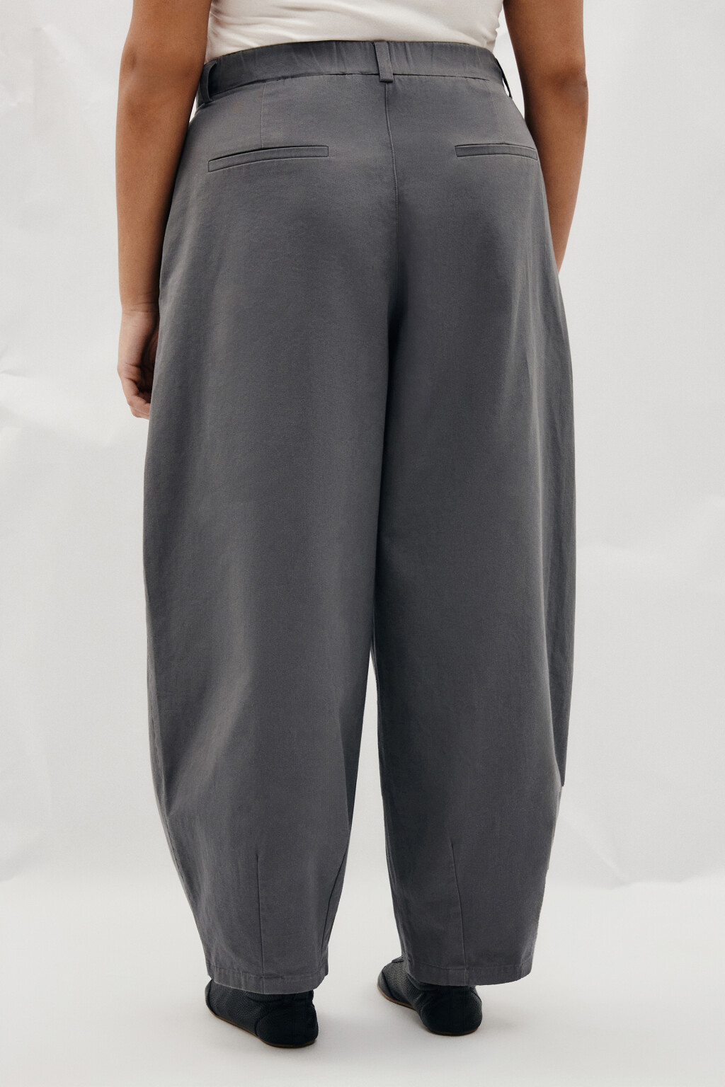 брюки женские - цвет серый - 4