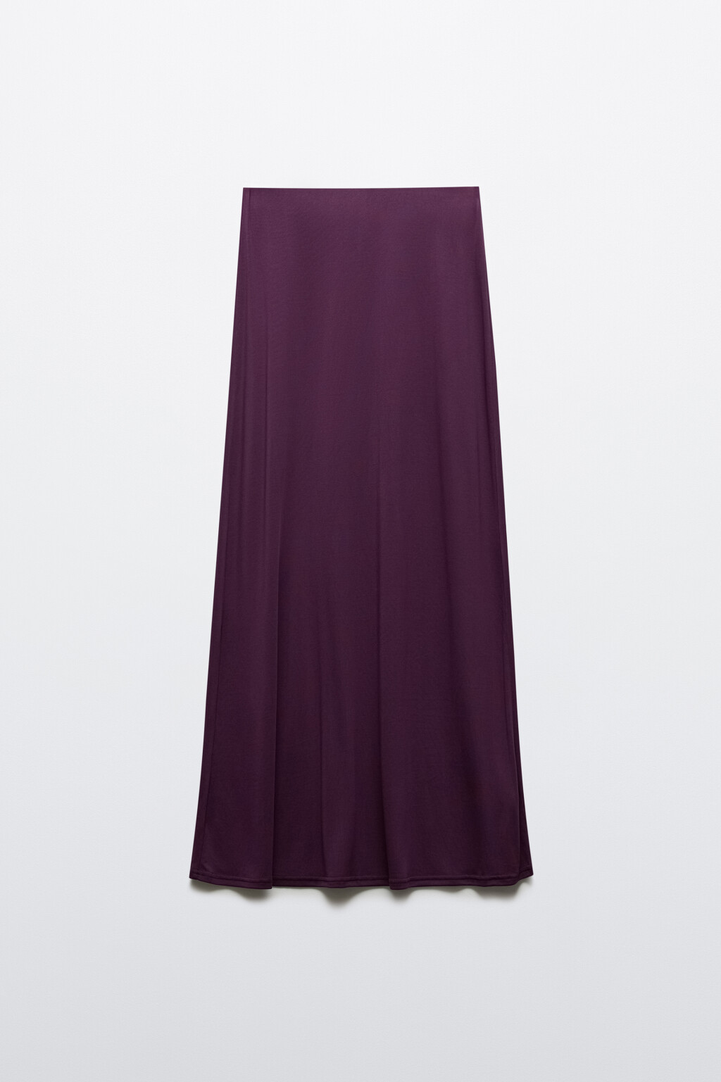 Юбка макси прямая из модала - цвет фиолетовый - 7