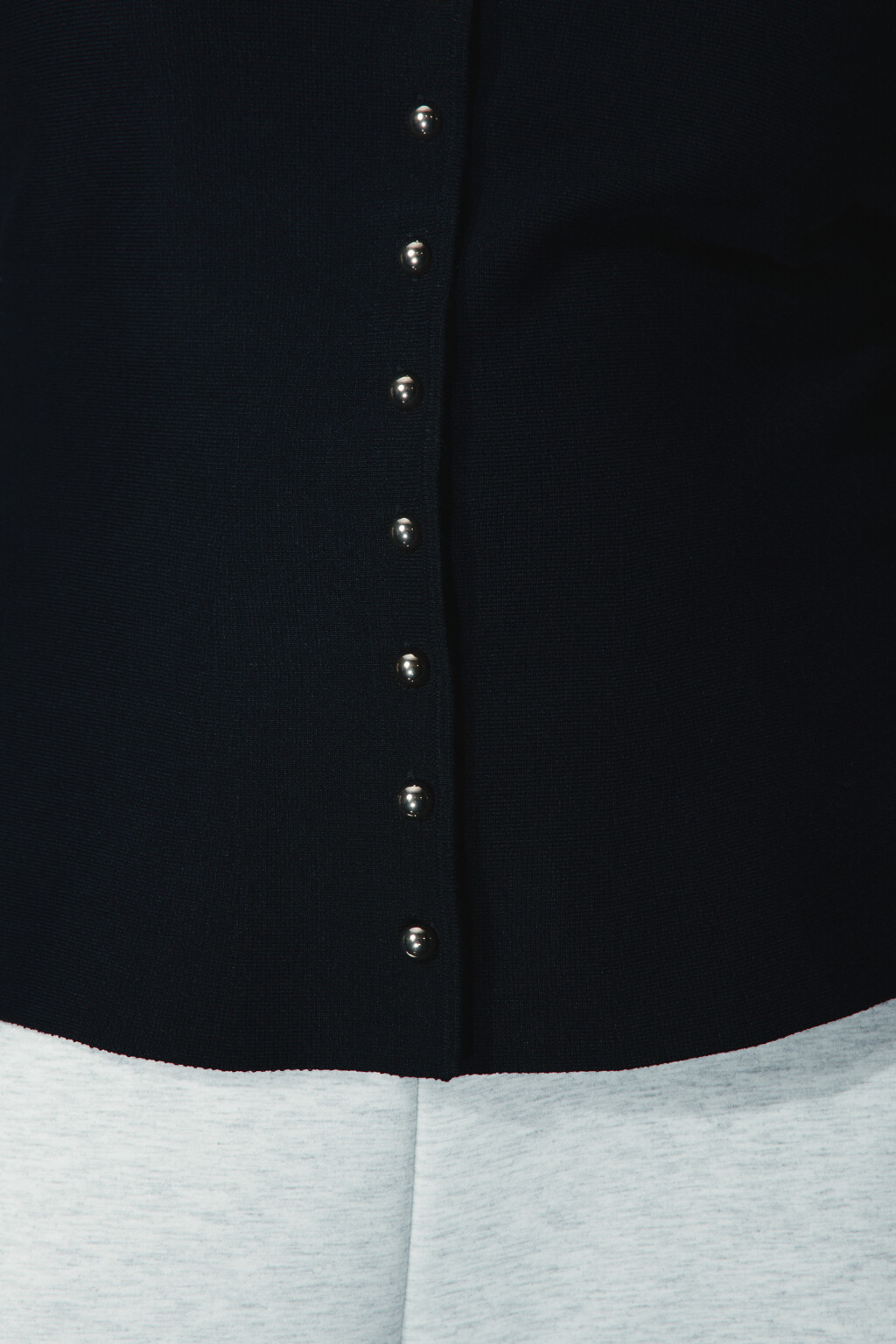 Кардиган приталенный вискозный - цвет черный - 6