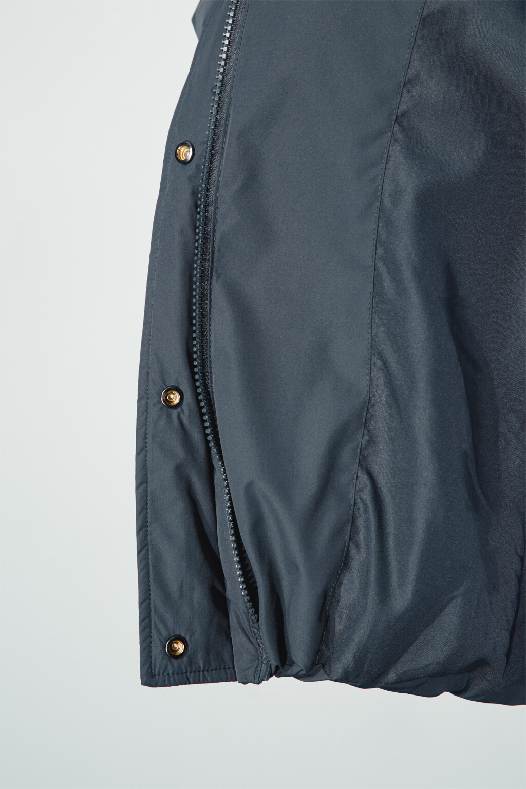 Куртка стеганая с утяжками - цвет серый - 7