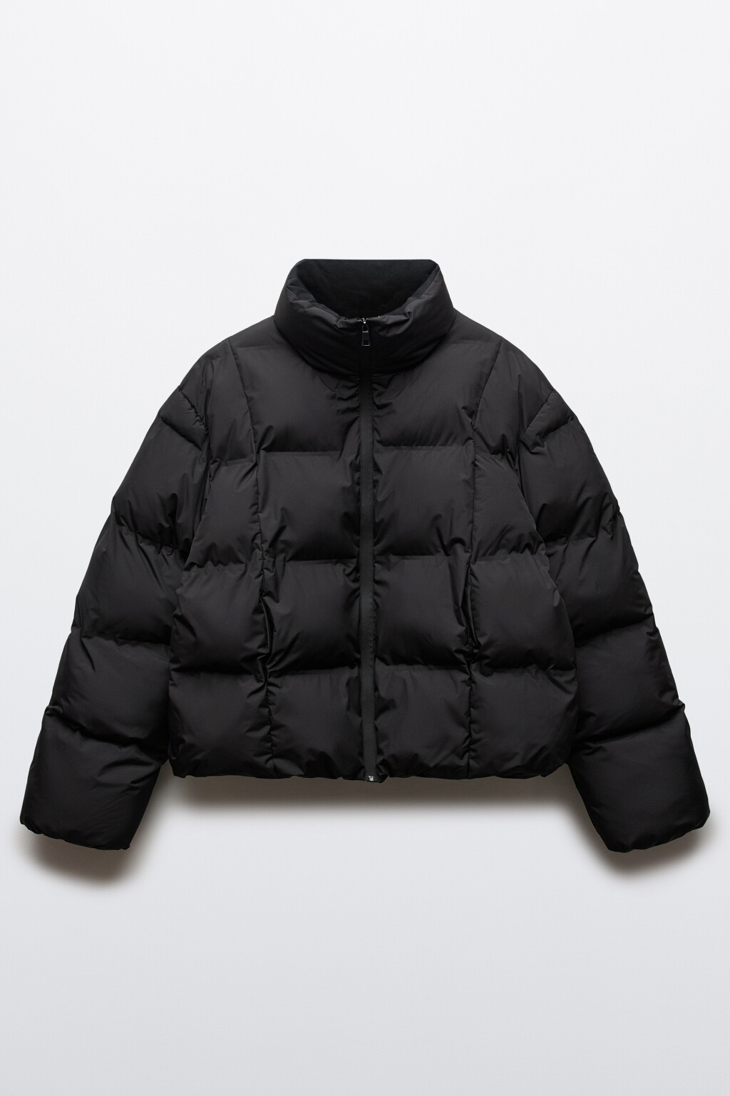 Куртка стеганая укороченная - цвет черный - 9