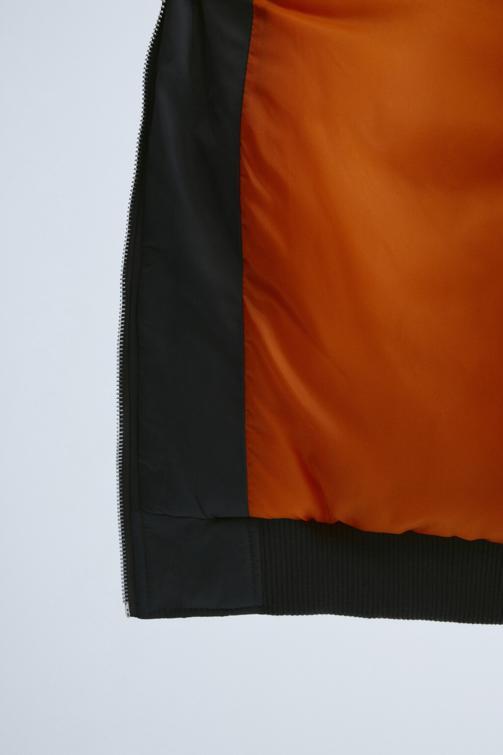 Куртка-бомбер oversize с капюшоном - цвет зеленый - 8