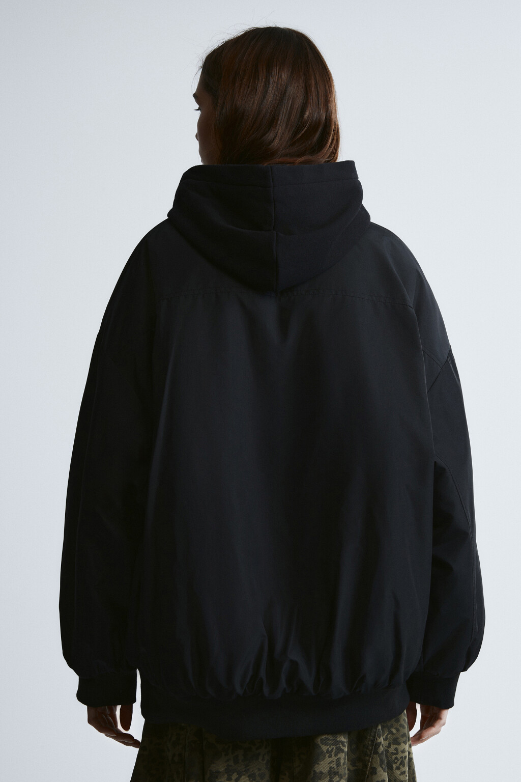 Куртка-бомбер утепленная - цвет черный - 5