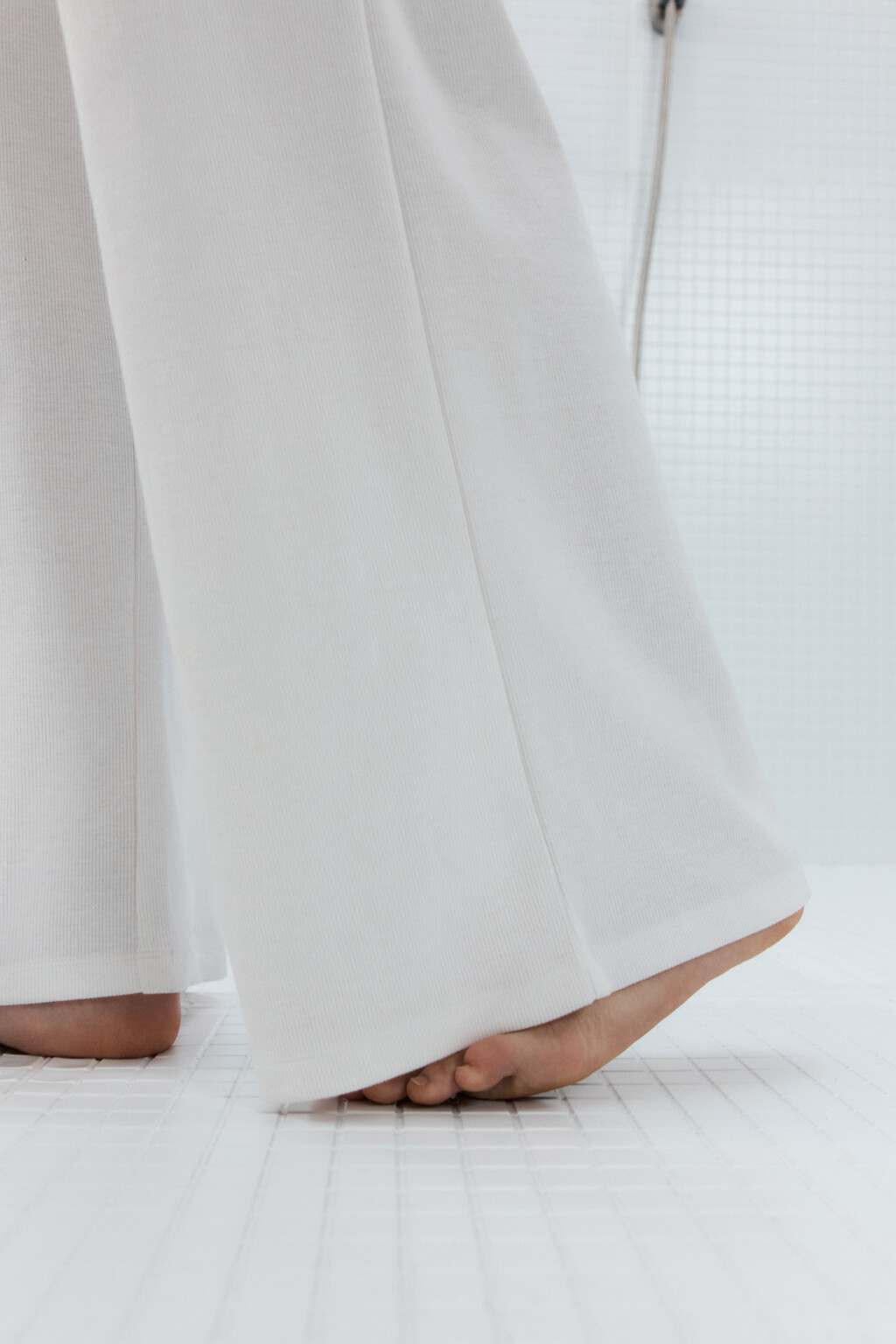 Брюки домашние широкие - цвет ванильный - 6