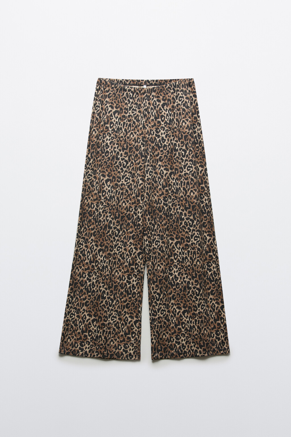 Брюки домашние широкие - цвет мультиколор - 1