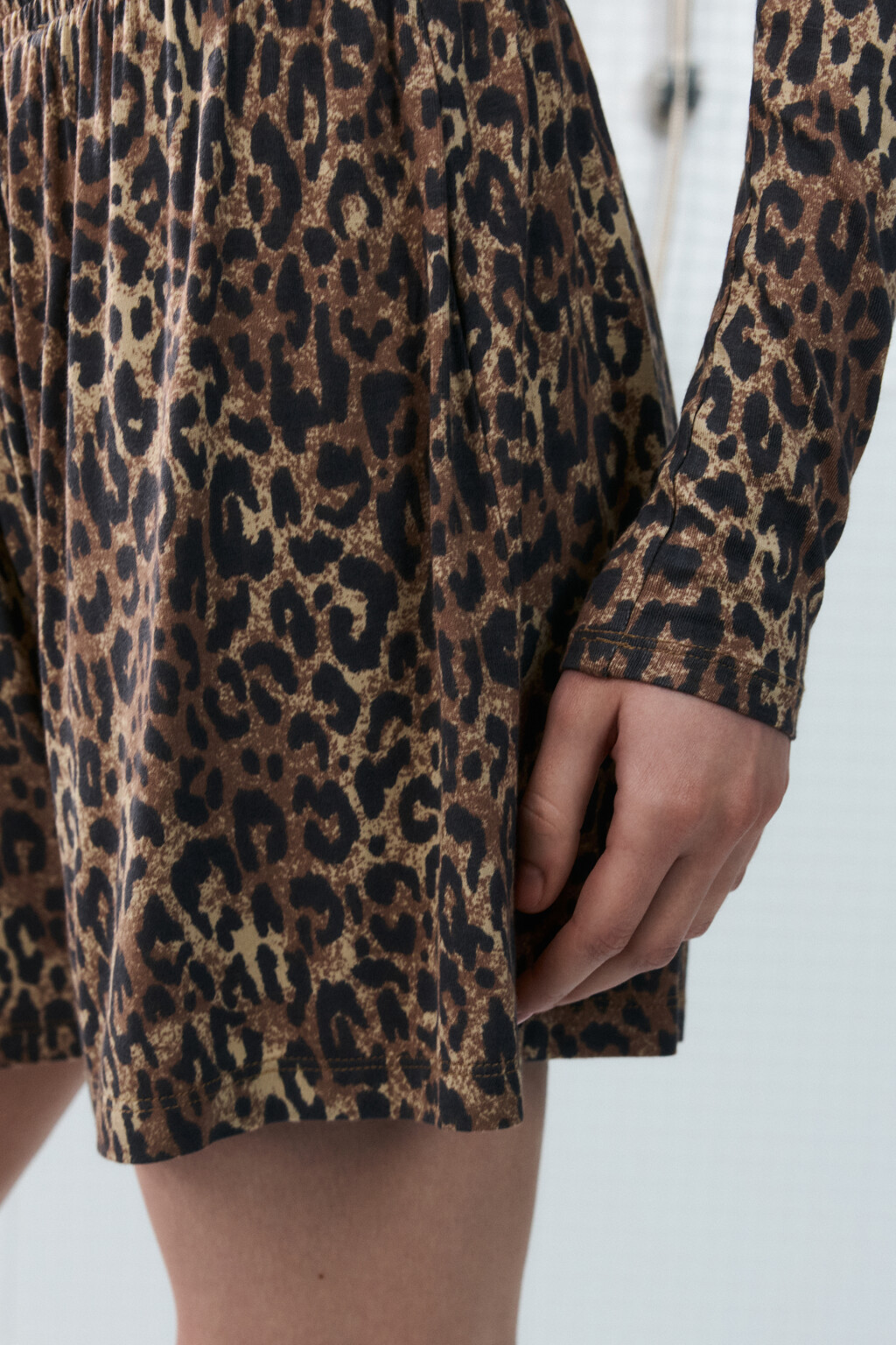 Шорты домашние вискозные со средней посадкой - цвет мультиколор - 6