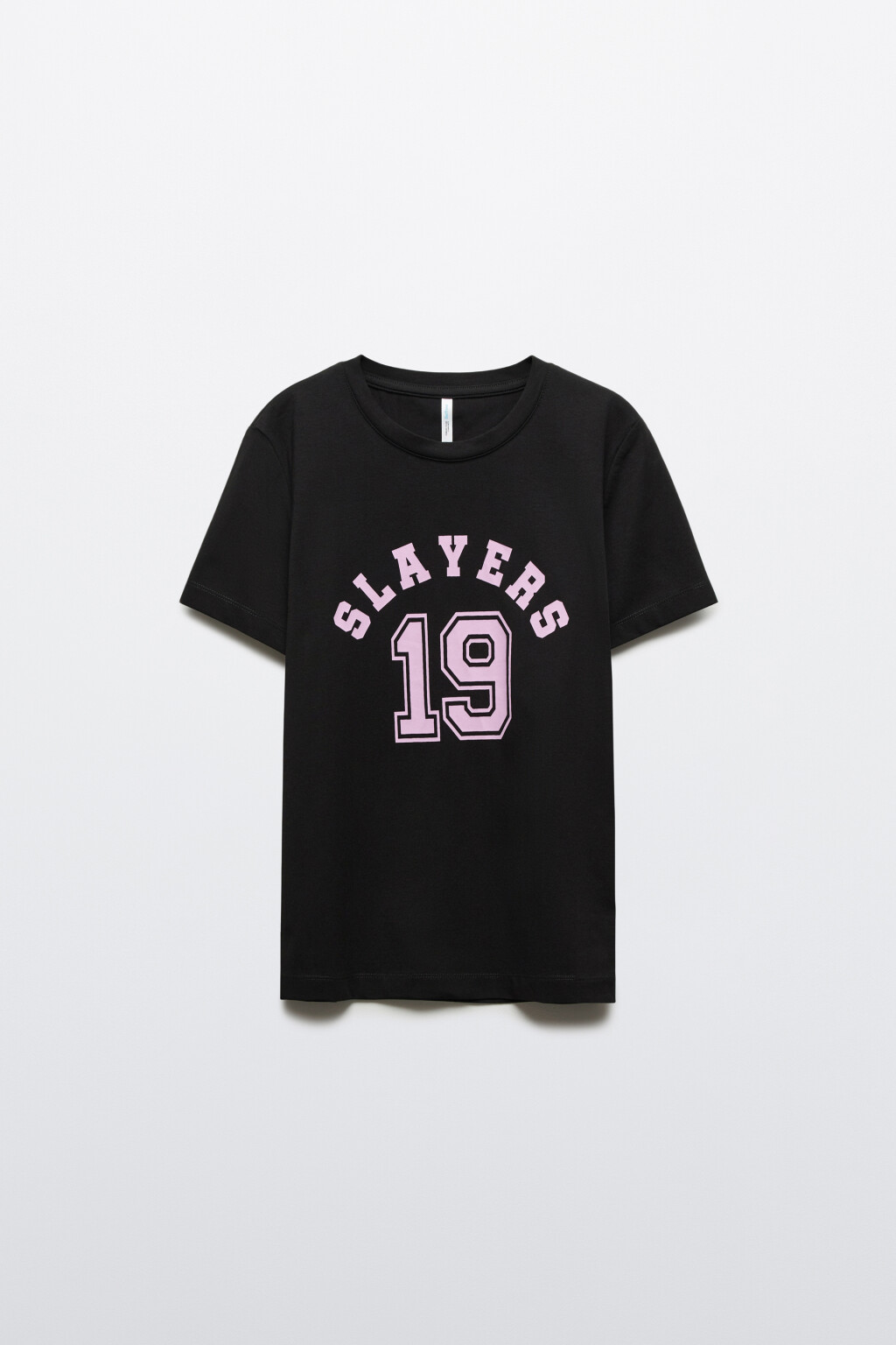 Футболка полуприлегающая с принтом - цвет черный - 7