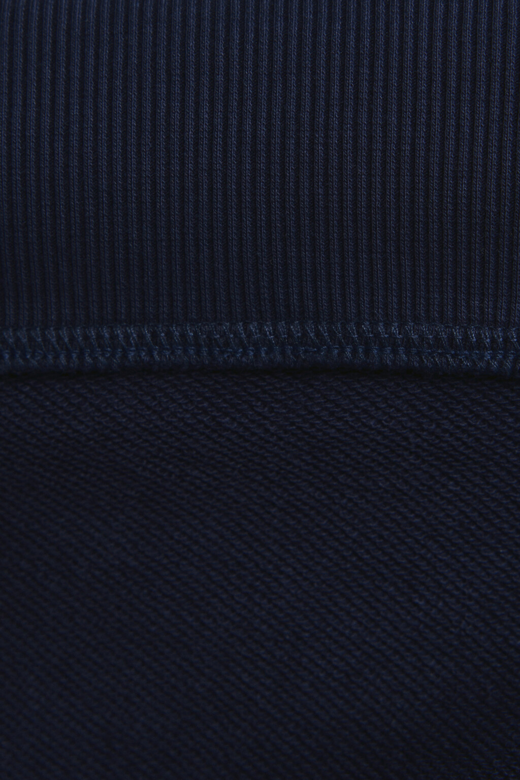 Свитшот с воротником на молнии - цвет синий - 7