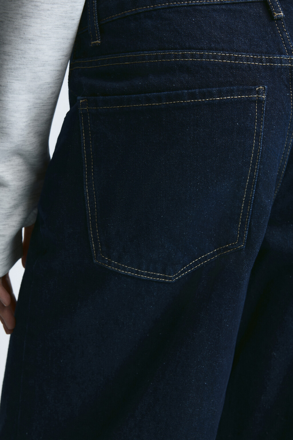 Джинсы barrel fit со средней посадкой - цвет синий - 8