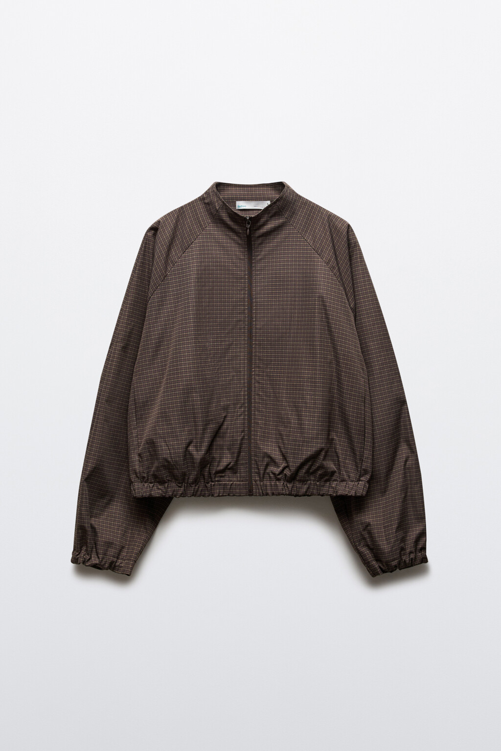 Куртка-бомбер без капюшона в клетку - цвет мультиколор - 1
