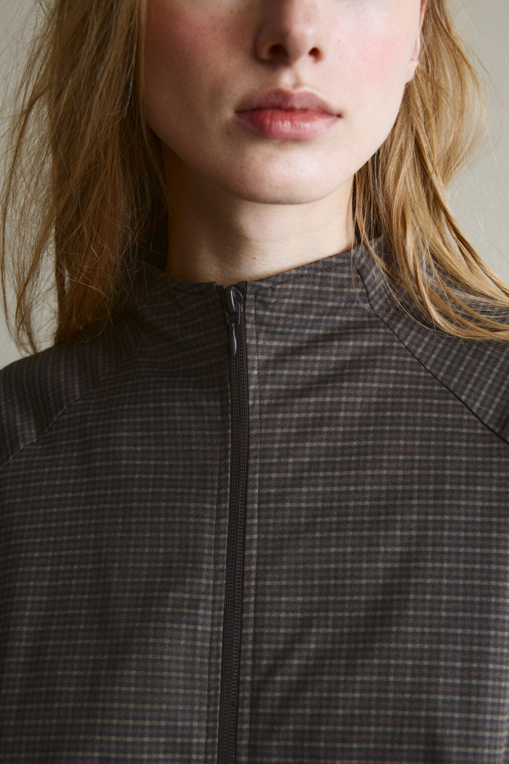 Куртка-бомбер без капюшона в клетку - цвет мультиколор - 7