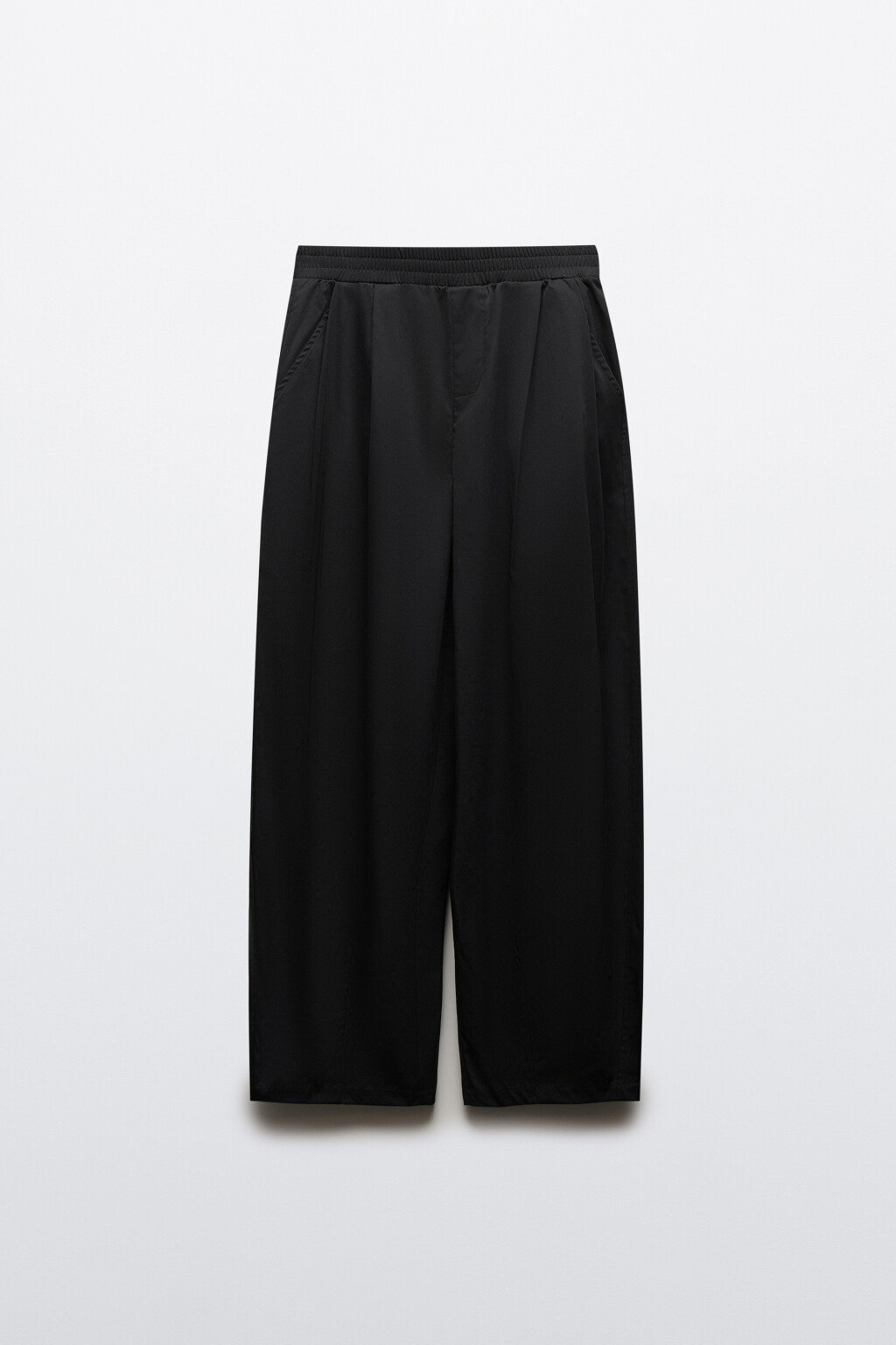 Брюки barrel fit со средней посадкой - цвет черный - 8