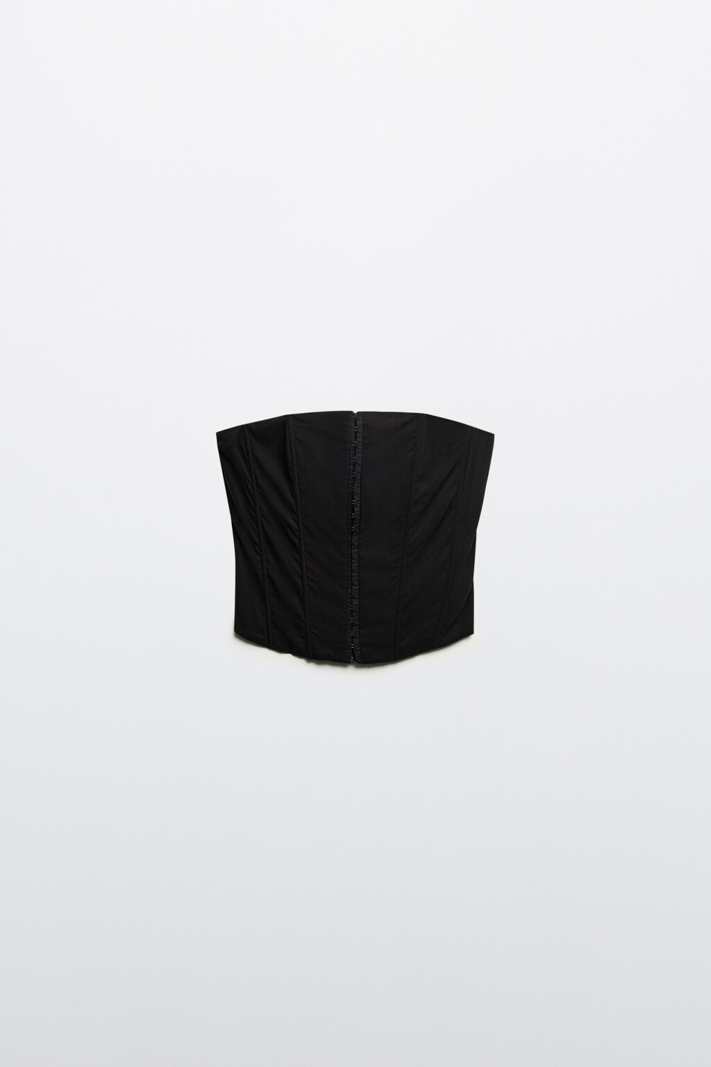 Топ-полуграция вискозный - цвет черный - 7