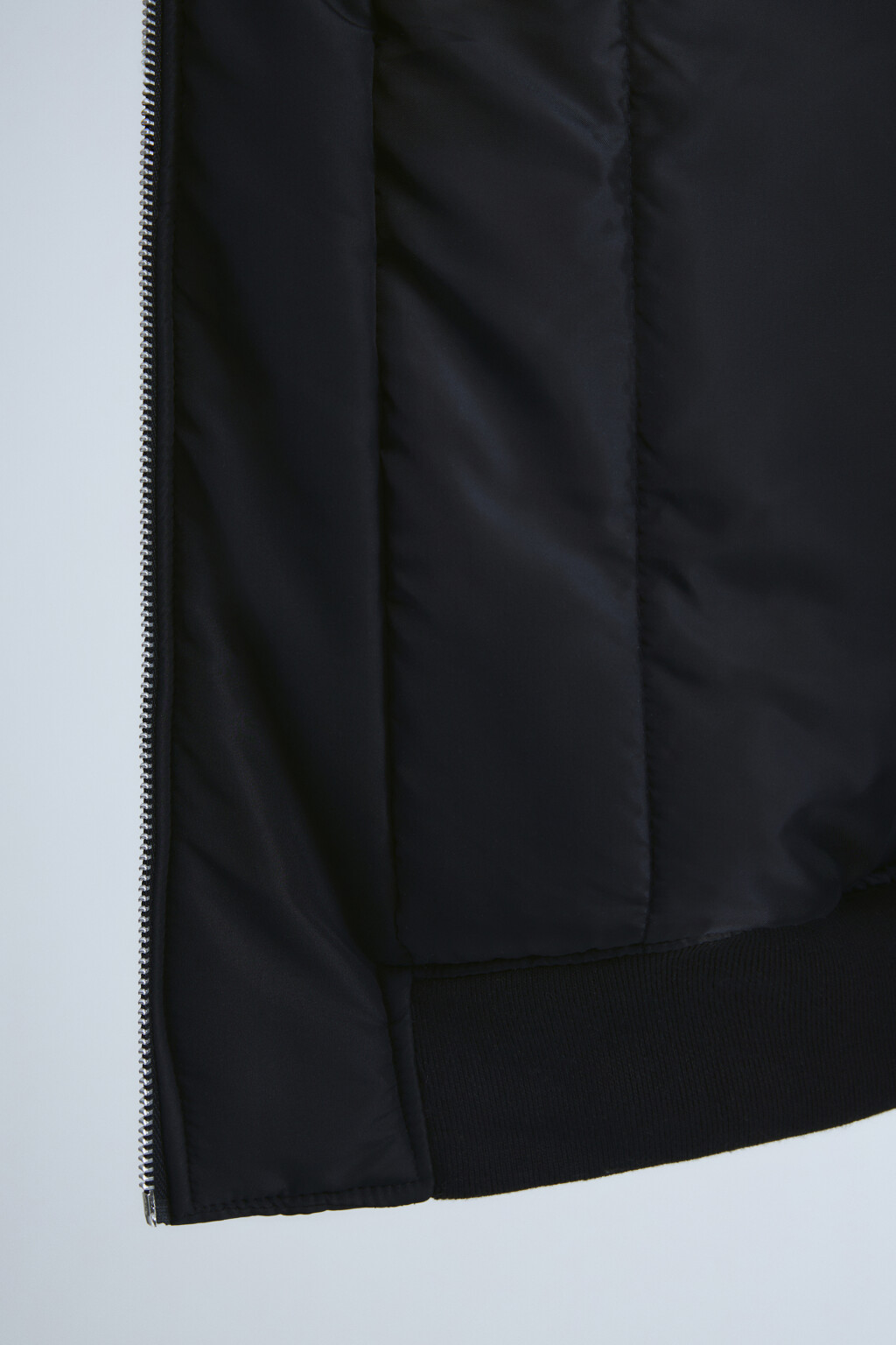 Куртка свободного кроя с капюшоном - цвет черный - 7