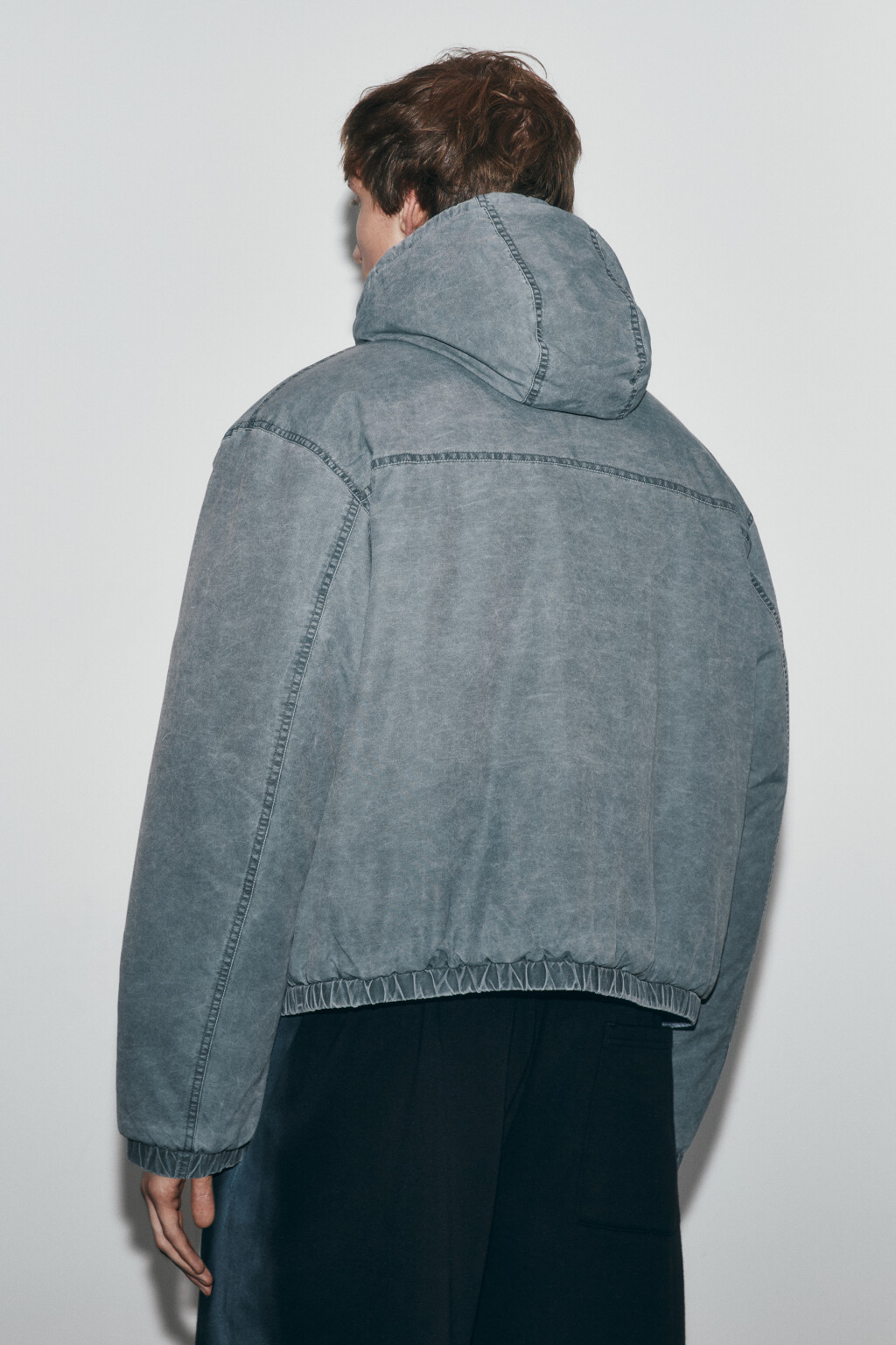 Куртка с логотипом - цвет серый - 4