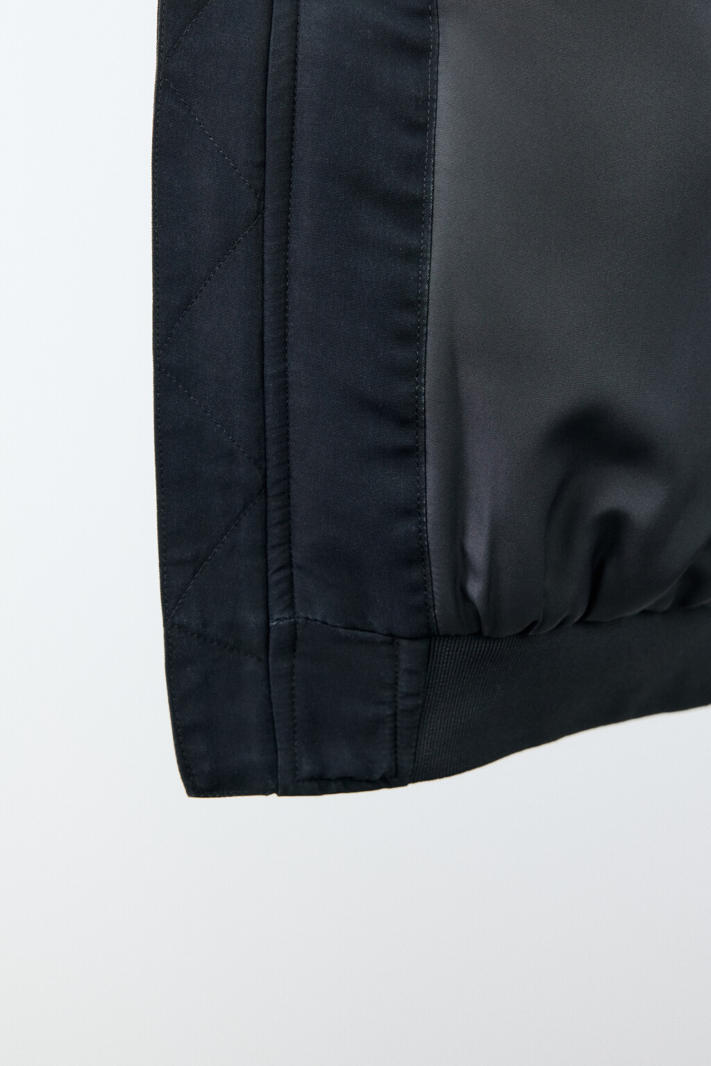 Куртка-бомбер с отложным воротником утепленная - цвет серый - 7