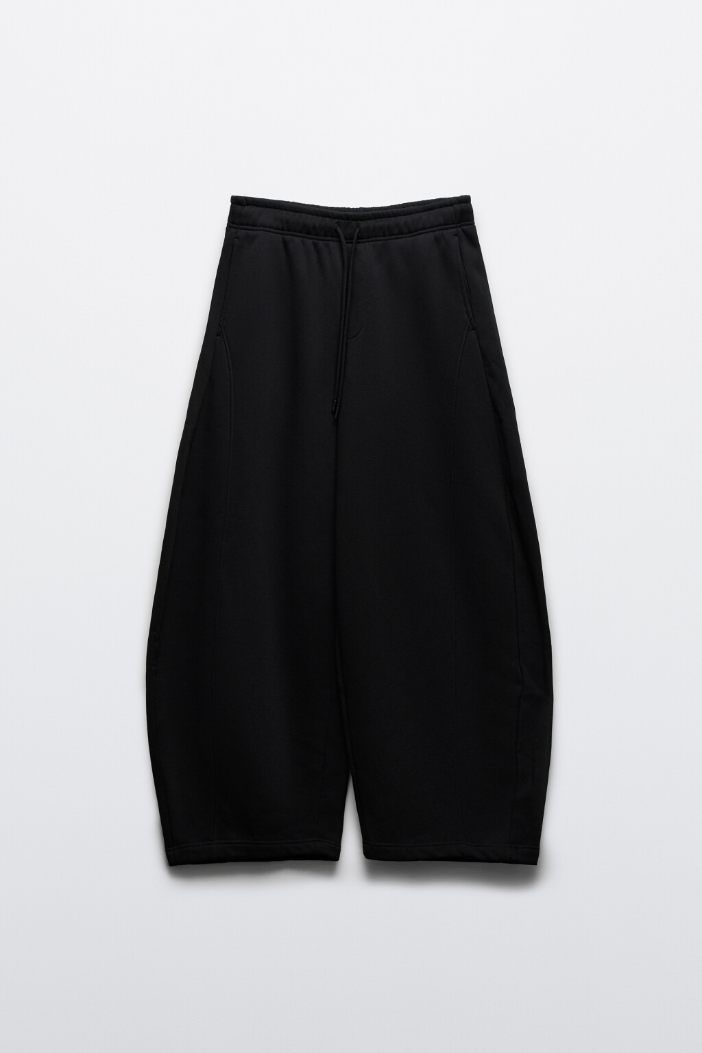 Брюки-джоггеры утепленные - цвет черный - 7