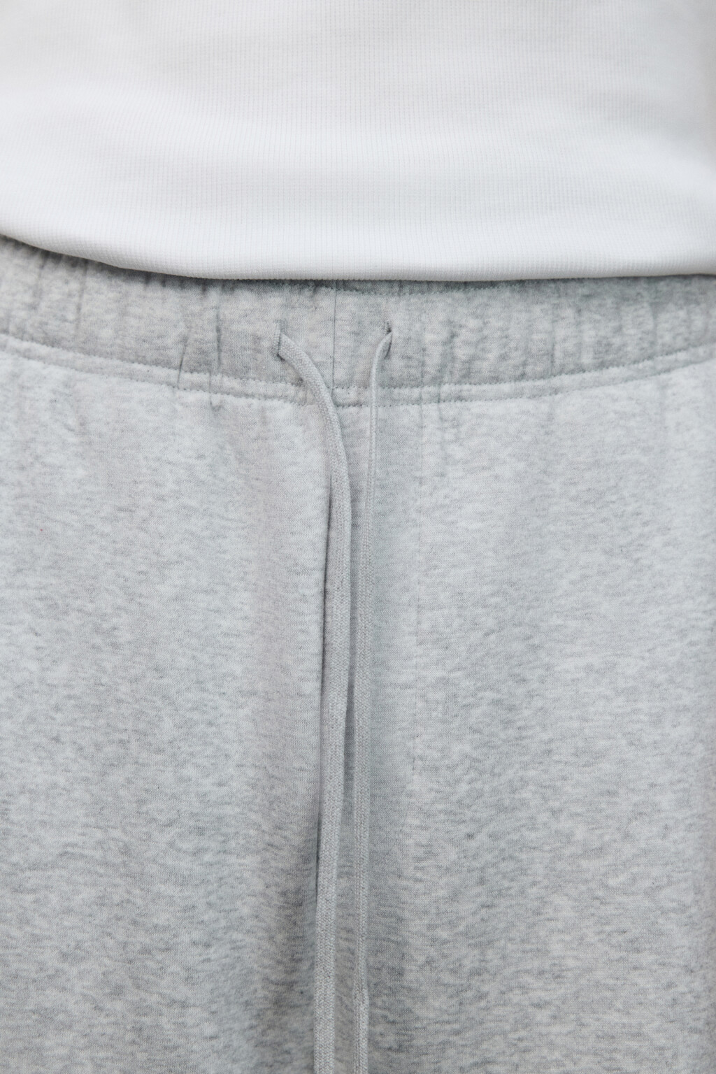 Брюки широкие трикотажные - цвет серый - 6