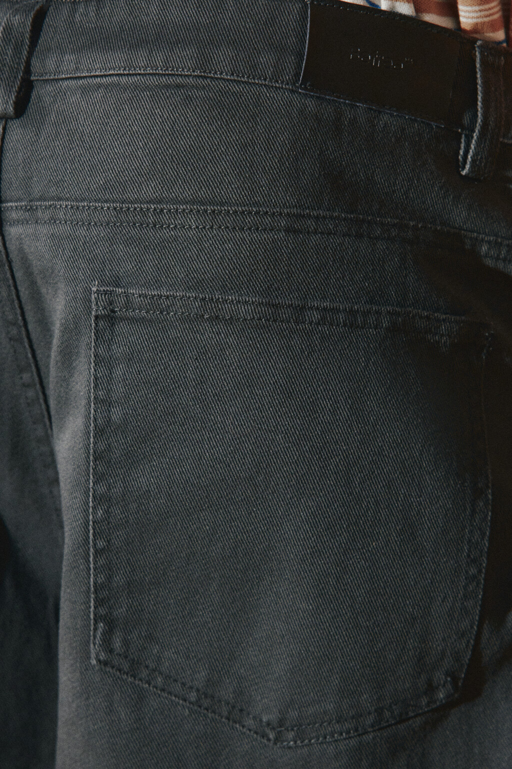 Джинсы baggy fit с декоративными швами - цвет серый - 7