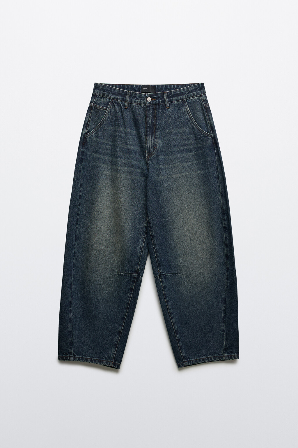 Джинсы baggy fit со средней посадкой - цвет голубой - 8