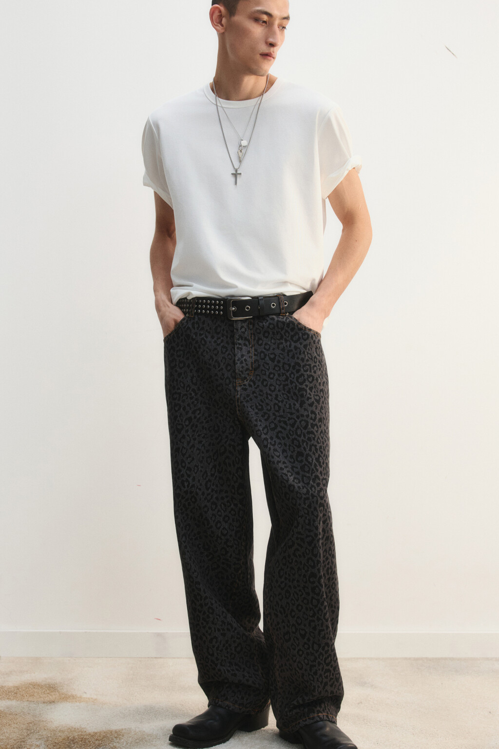 Футболка базовая - цвет белый - 2