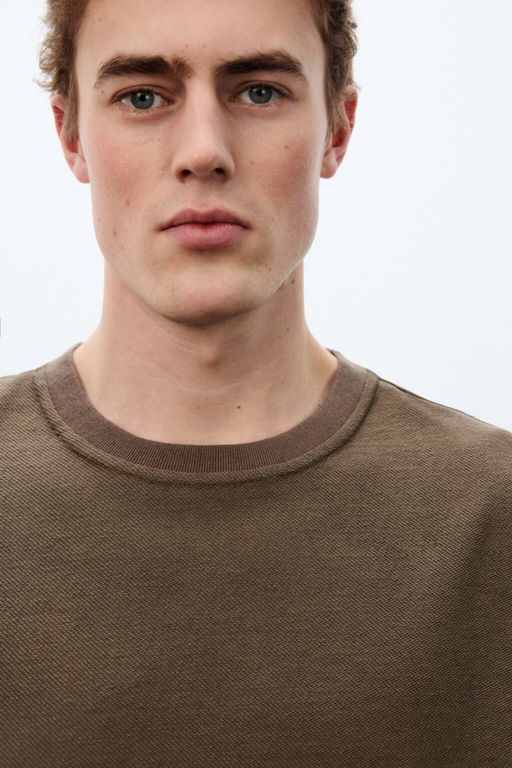 Футболка oversize плотная - цвет коричневый - 6