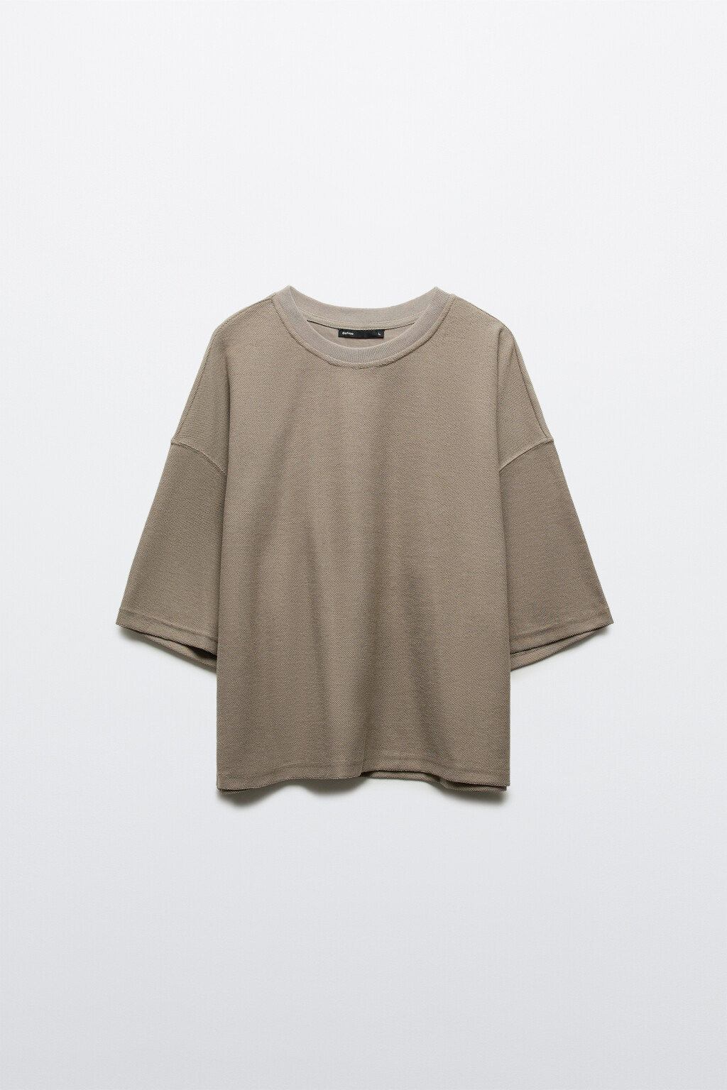 Футболка oversize плотная - цвет серый - 8