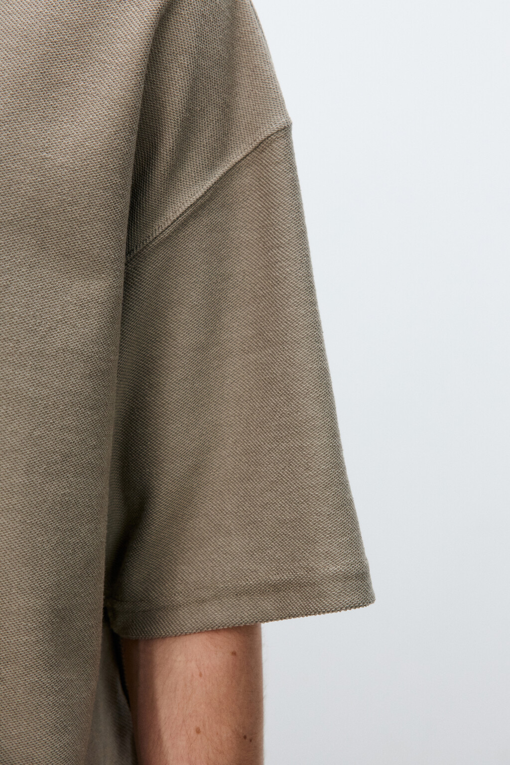 Футболка oversize плотная - цвет серый - 7