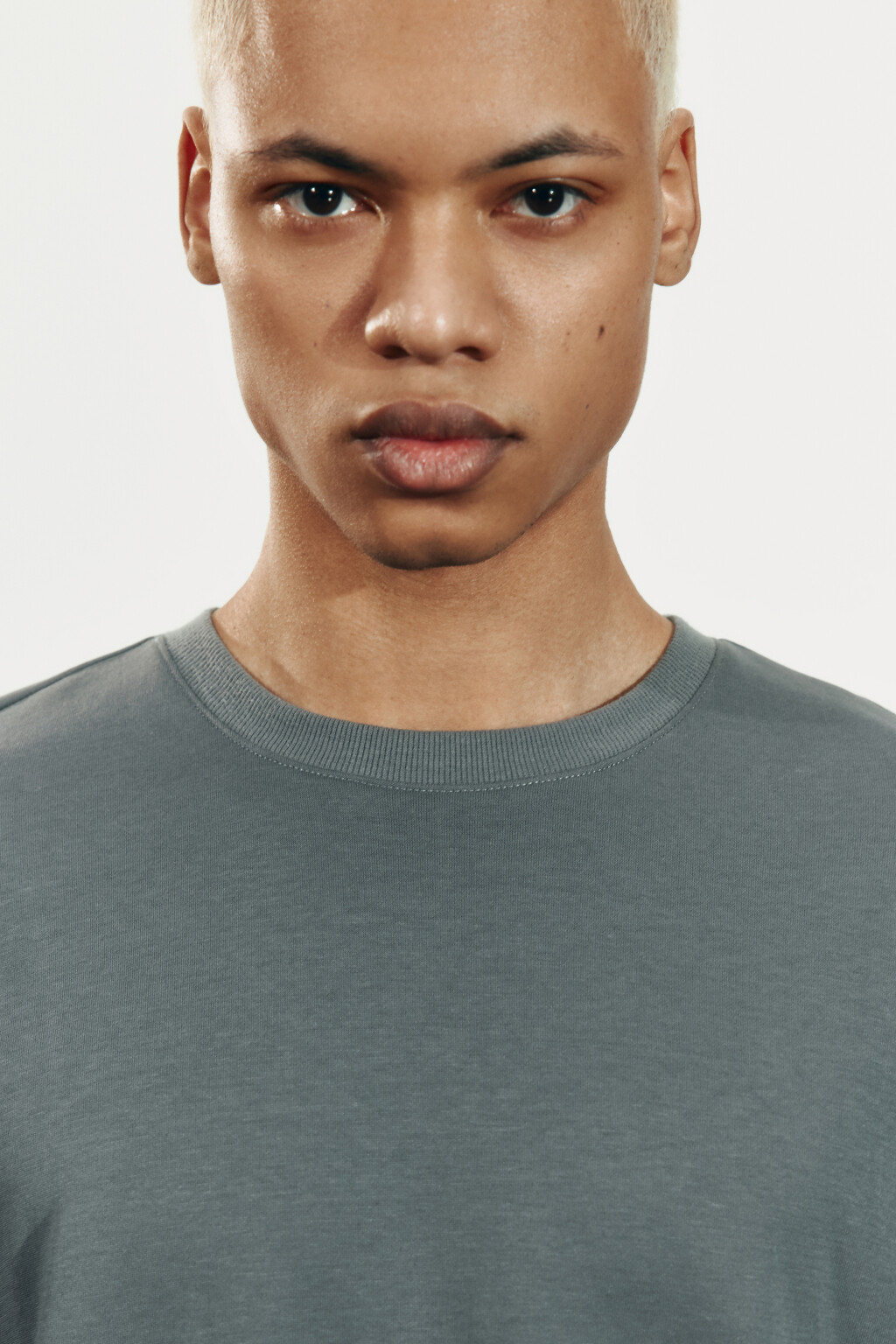 Футболка оверсайз базовая - цвет серый - 6