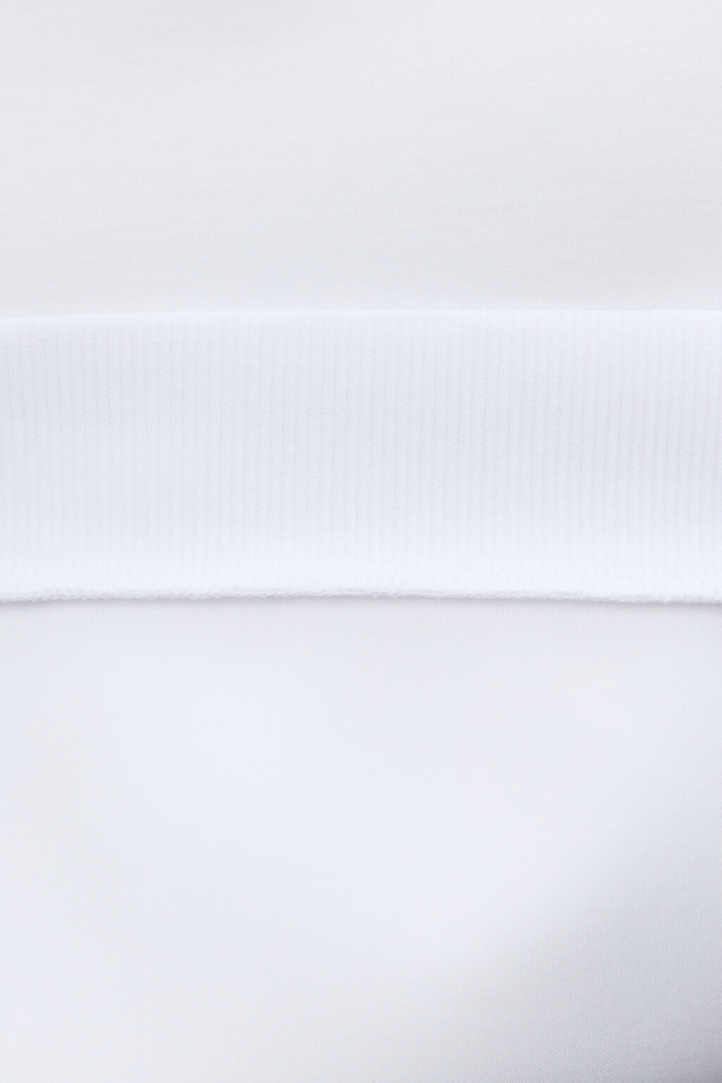 Джемпер с молнией на груди - цвет белый - 8