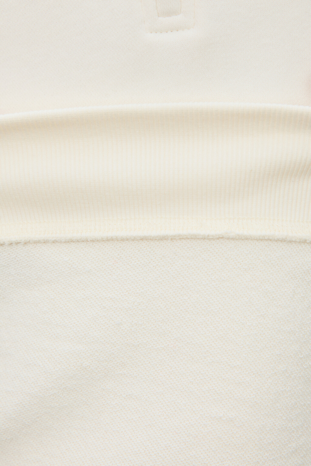 Худи из футера с воротником - цвет белый - 8