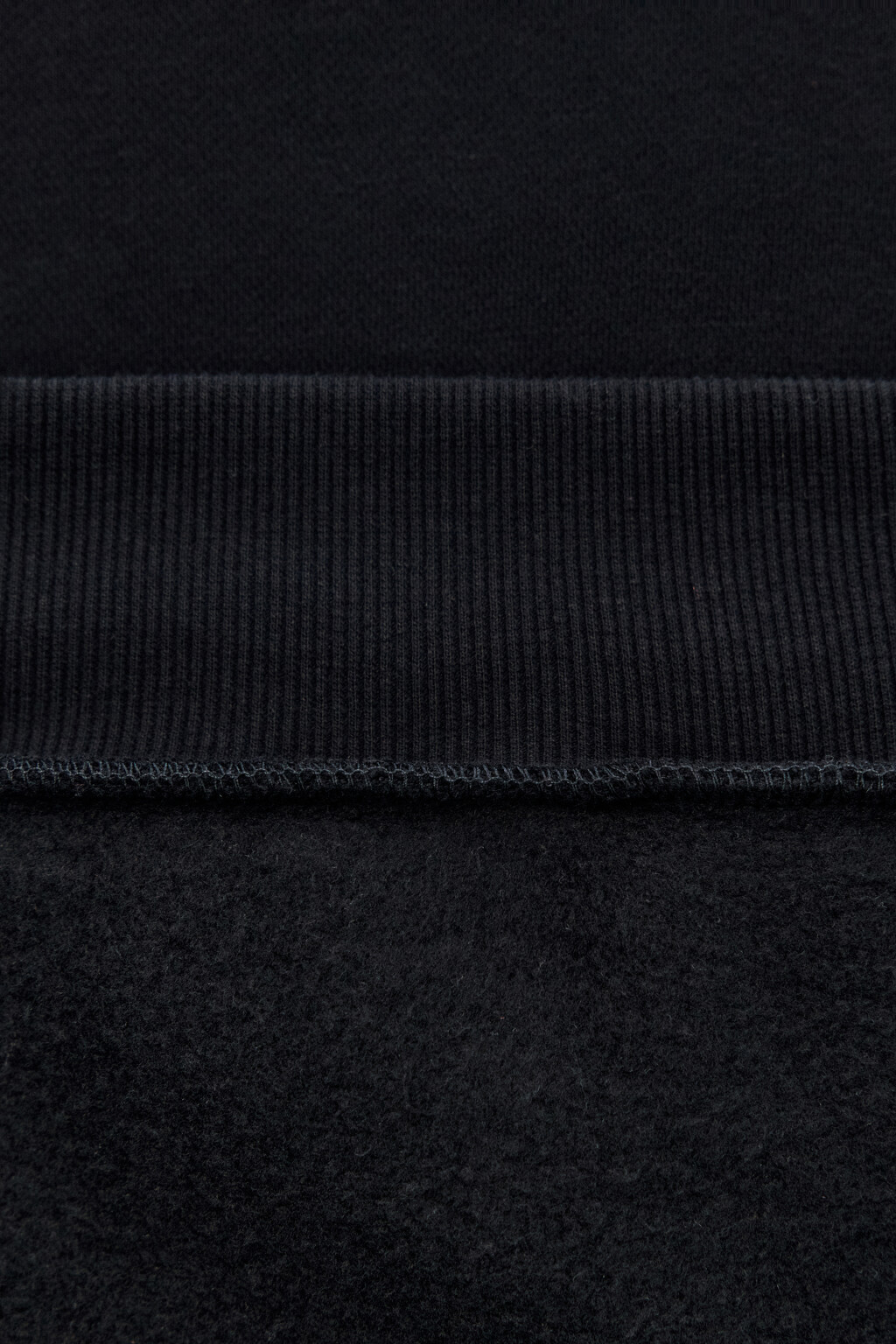 Худи базовая утепленная с капюшоном - цвет черный - 7